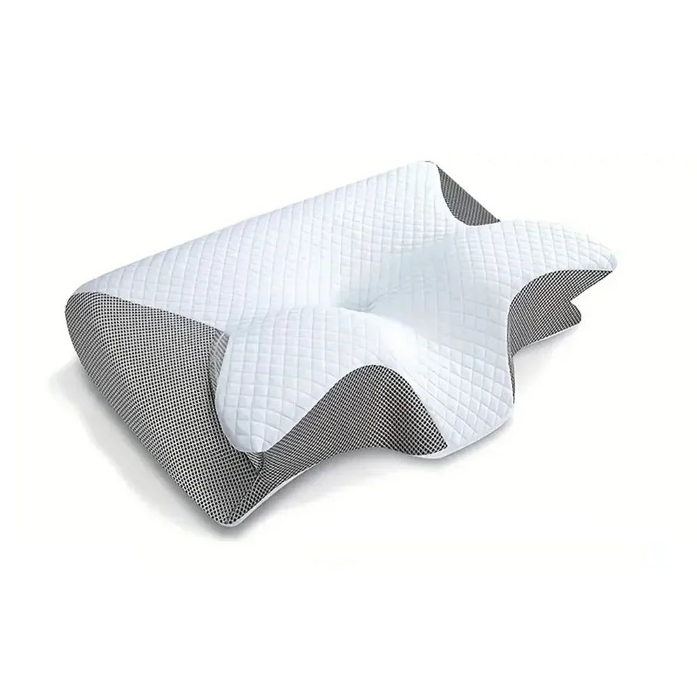 Avtoit | Memory Foam Cervical Pillow | Ergonomic 2-in-1 Design for Neck Pain Relief & Comfortable Sleep