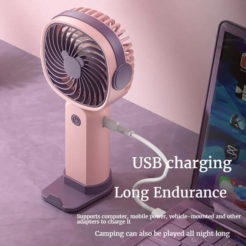 Avtoit | Airvalo Mini Fan | USB & Rechargeable | Portable & Quiet | Compact Design