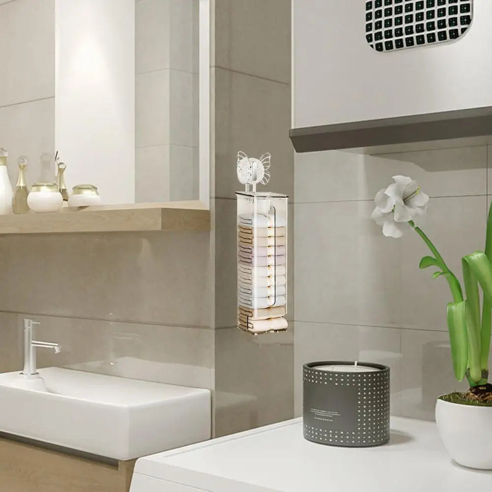Avtoit | Transparent Multifunctional Wall-Mounted Sock Organizer