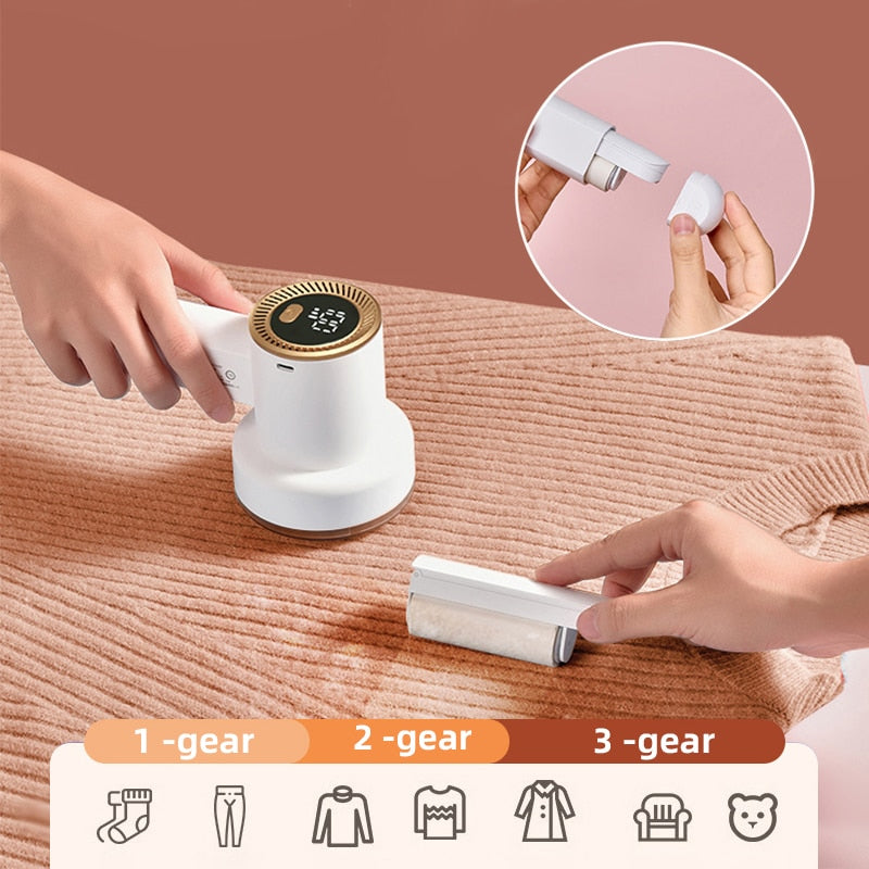 Avtoit | 2in1 Digital Electric Fabric Lint Remover