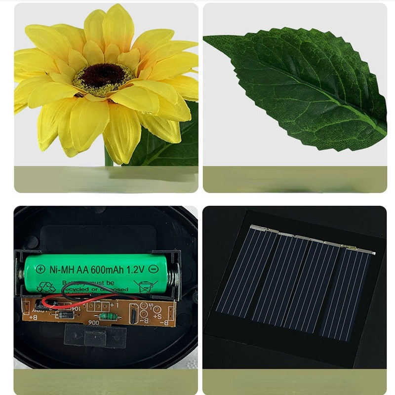 Avtoit | Sunflower Waterproof Solar Led Garden Lights