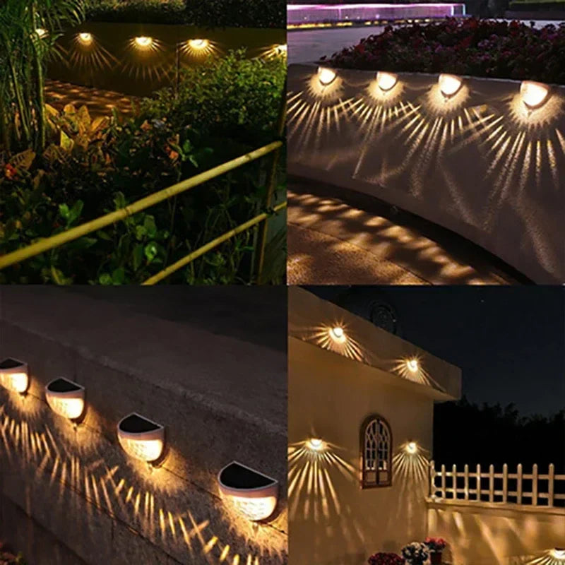 Avtoit | Outdoor Waterproof Solar LED Patio Wall Lamp