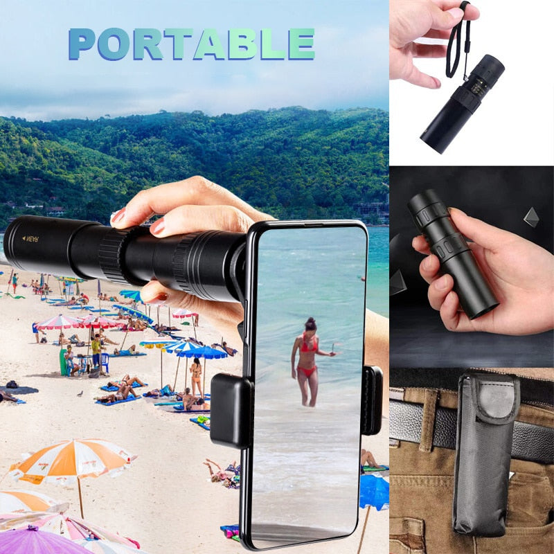 Avtoit | 10-300X Zoom Telescope for Mobile Phone