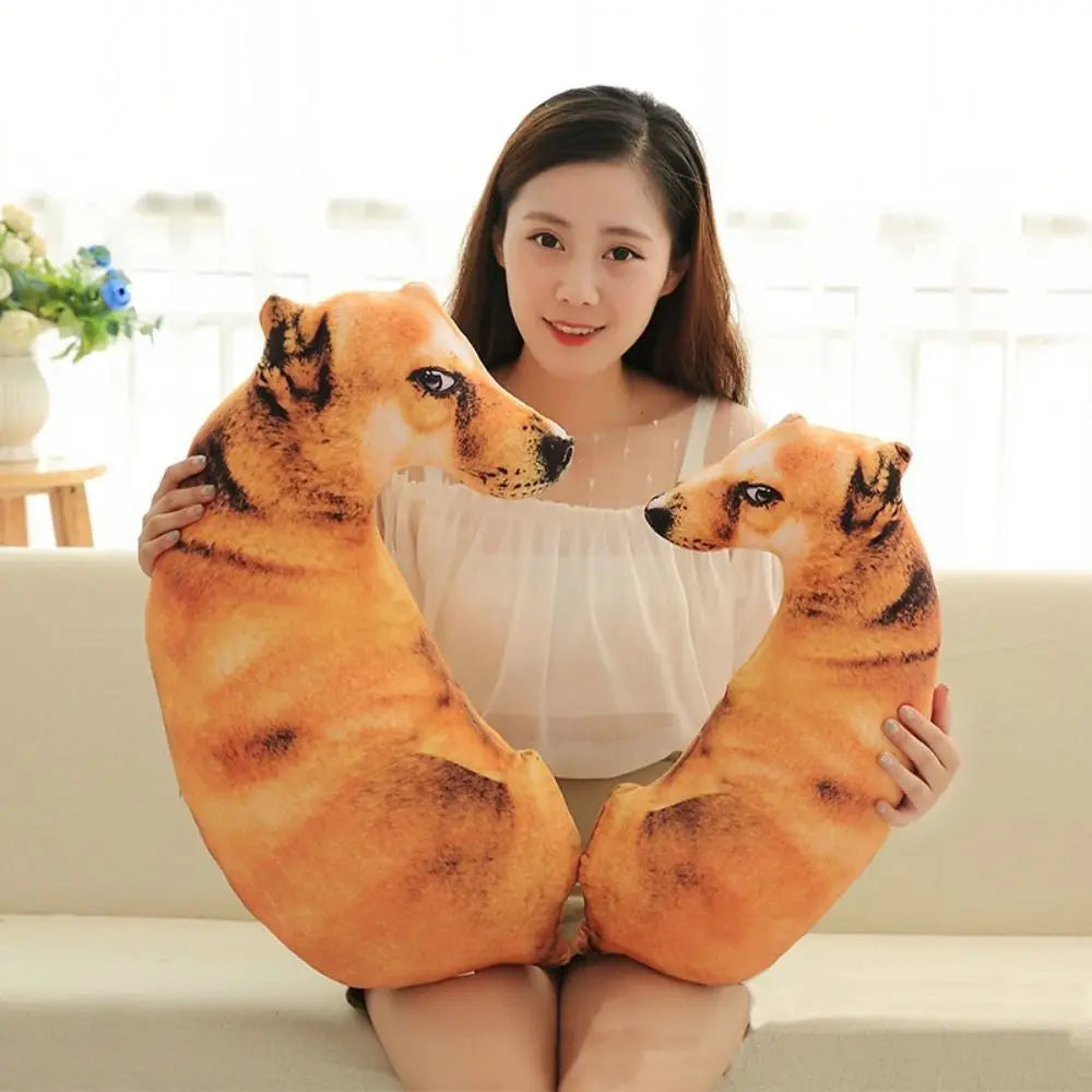 Avtoit | Realistic Dog Soft Dog Plush Pillows