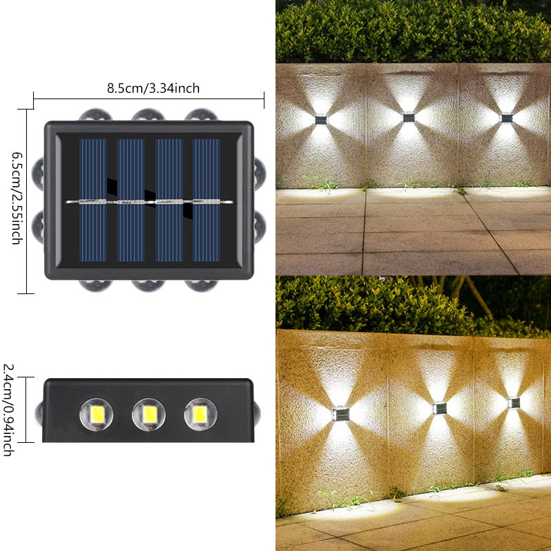 Avtoit | SolarVibe – Sustainable Solar Wall Light for Modern Outdoors