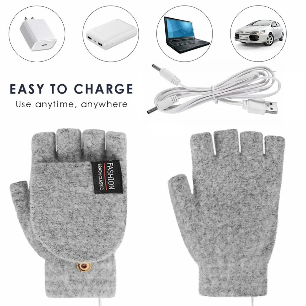 Avtoit | USB rechargeable warm wave heated gloves