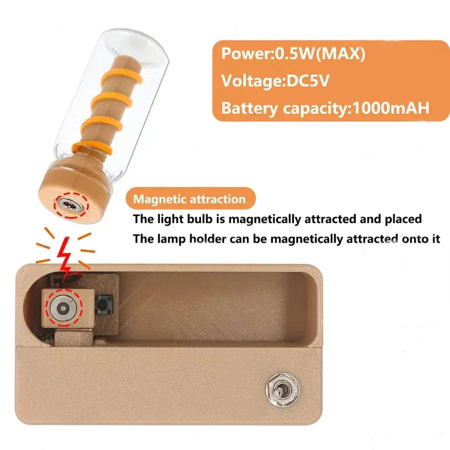 Avtoit | Mechanical Flip Rechargeable Night Lamp