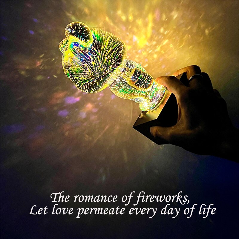 Avtoit | LED Bear Fireworks Night Lamp