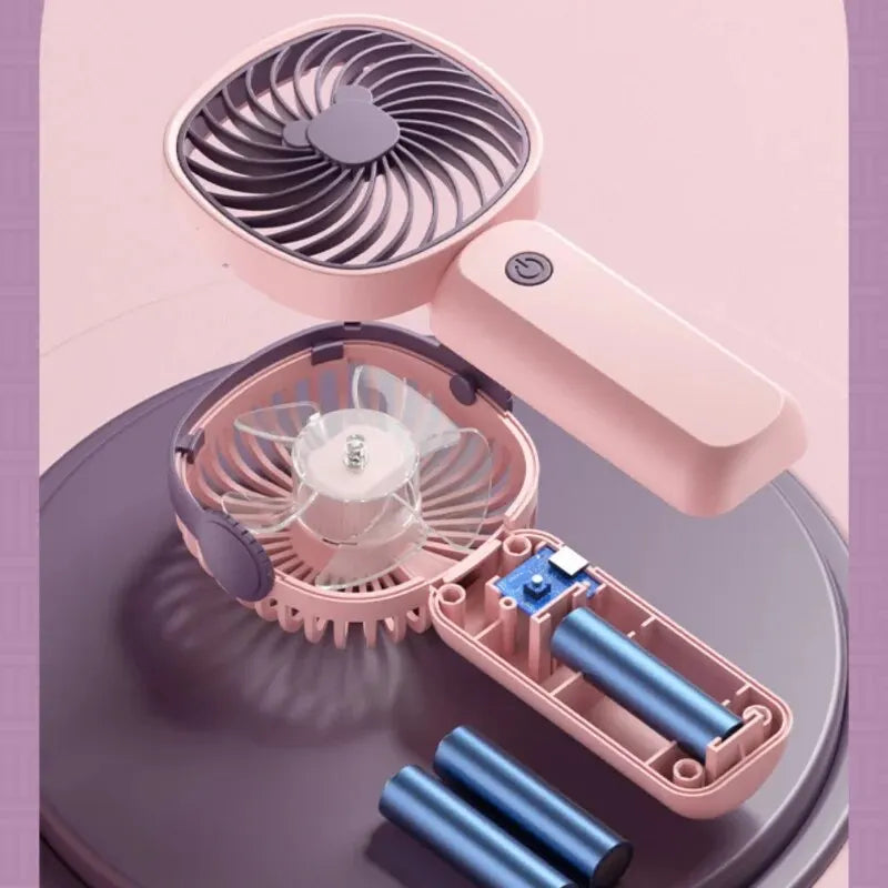 Avtoit | Airvalo Mini Fan | USB & Rechargeable | Portable & Quiet | Compact Design