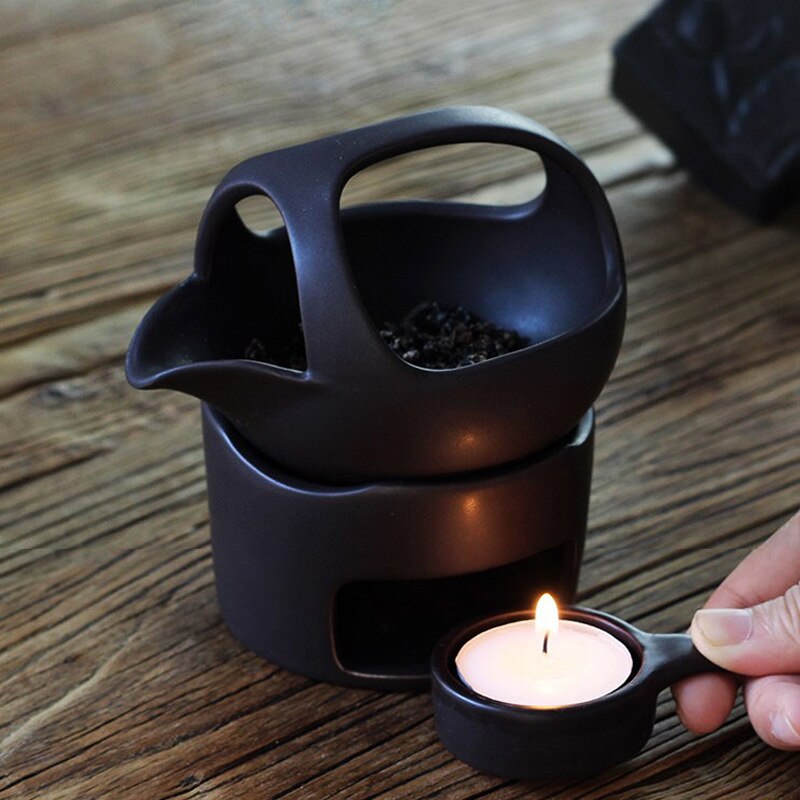 Avtoit | Japanese Style Simple Candle Tea Warmer Pot