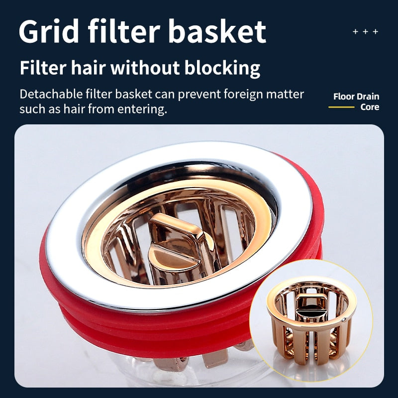 Avtoit | Safe Bathroom Universal Anti Odor Drain Filter Plug