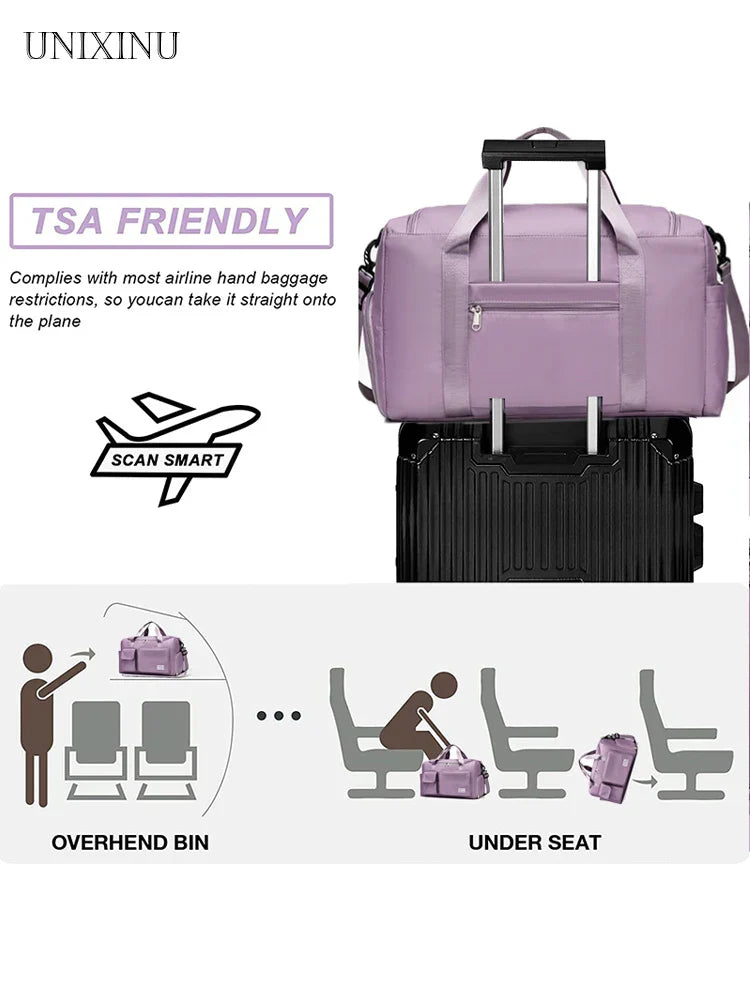 Avtoit | Veyora WeekAir | All-in-One Travel Bag | Trolley Loop & Shoe Compartment | 35L