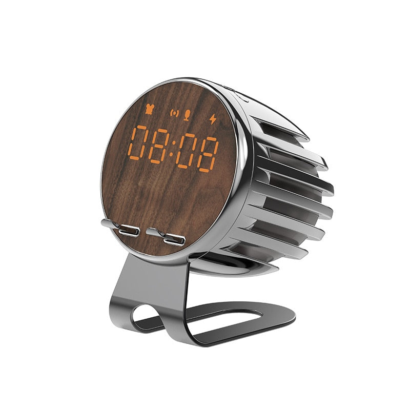 Avtoit | Elegance Symphony Wooden Bluetooth Speaker Clock