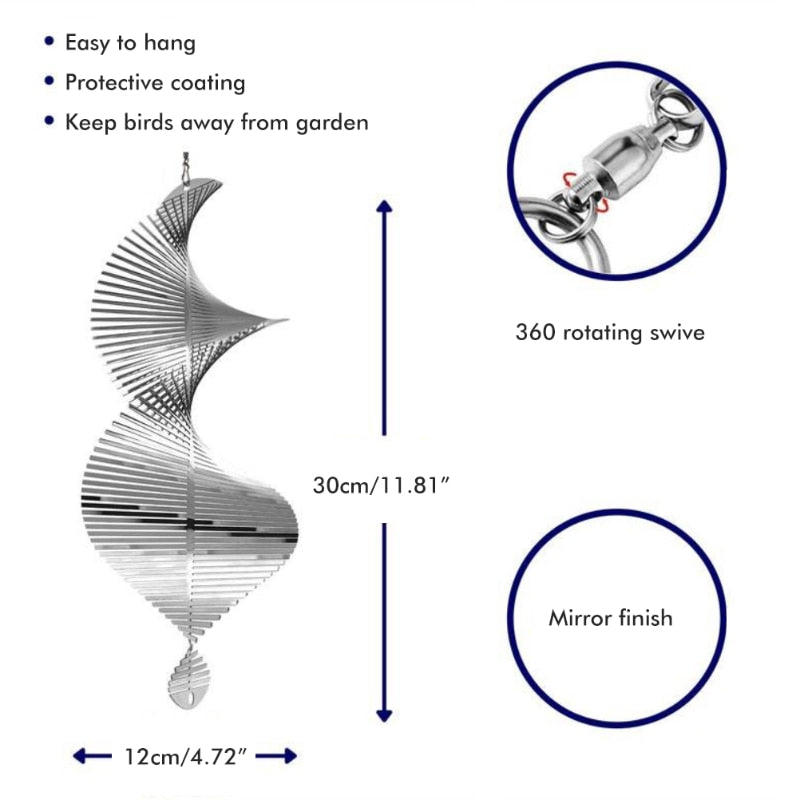 Avtoit | Rotating Wind Spinners: Nordic Garden Decoration