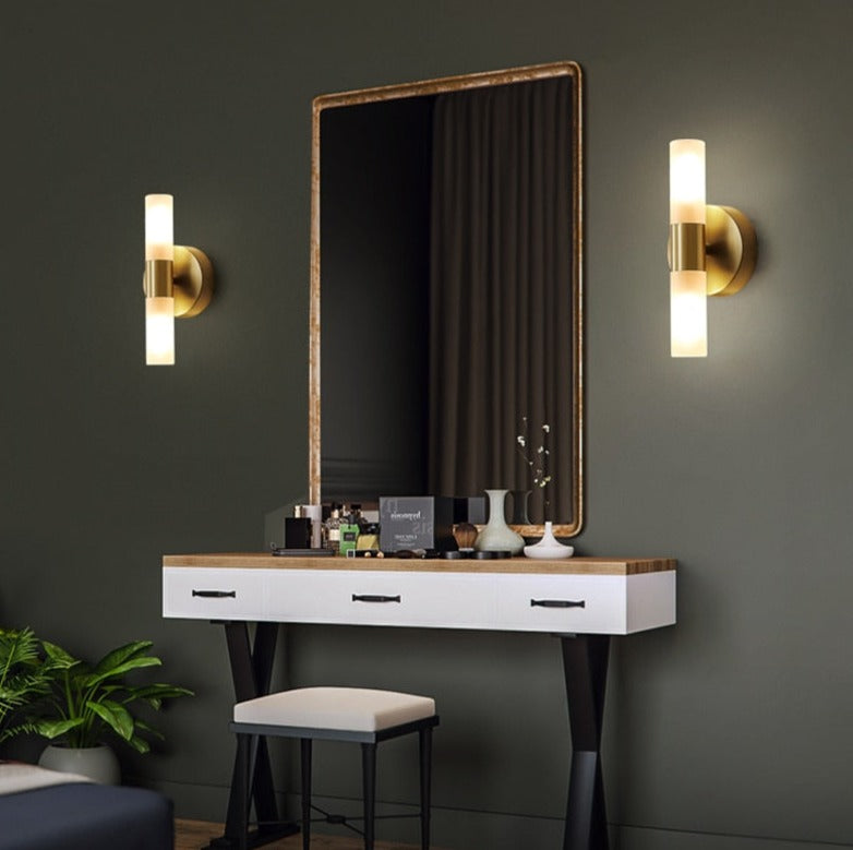 Avtoit | EliteLume – Minimalist Gold Wall Lamp with Energy-Efficient LED