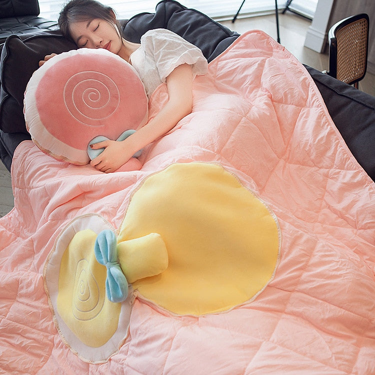 Avtoit | Nap Buddy Fruit Foldable Blanket Pillows