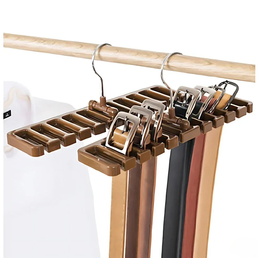 Avtoit | Stylao Belt & Scarf Organizer | Rotatable & Space Saving | Multifunctional for Accessories