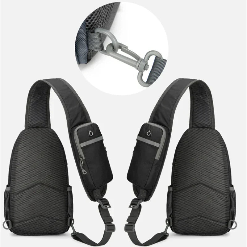 Avtoit | SecurePack | Anti-Theft Waterproof Multi-Pocket Shoulder Backpack – Lightweight Crossbody Travel Bag
