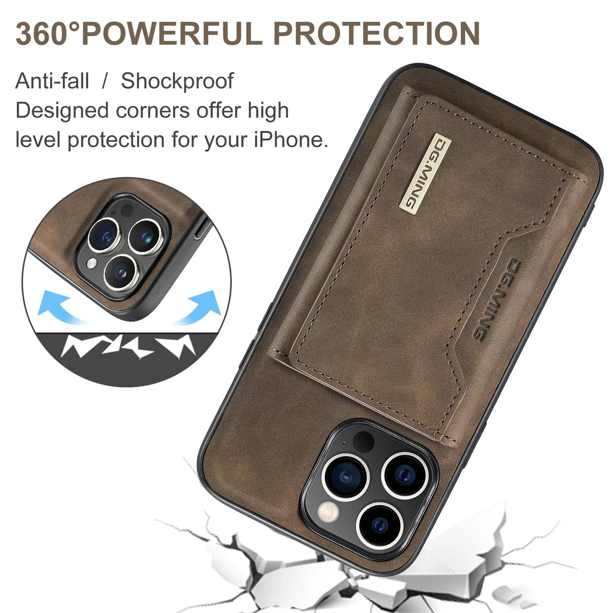 Avtoit | 2-in-1 iPhone case with detachable wallet