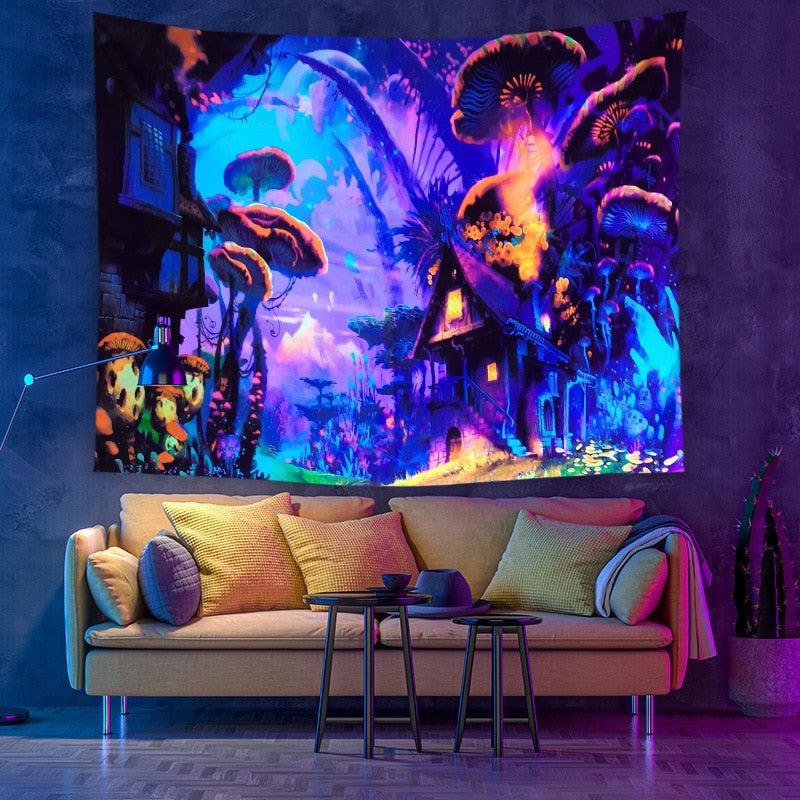 Avtoit | Colorful Glowing Luminous Tapestry