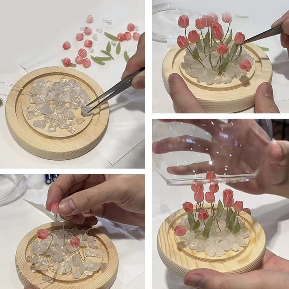 Avtoit | Shiny Tulip Handmade Night Lamp