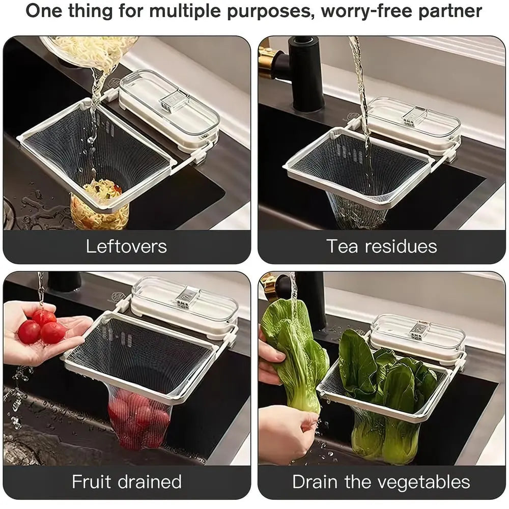 Avtoit | Suction cup drain strainer with 50 filter bags