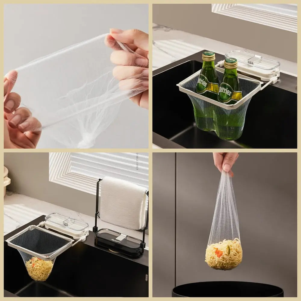 Avtoit | Suction cup drain strainer with 50 filter bags