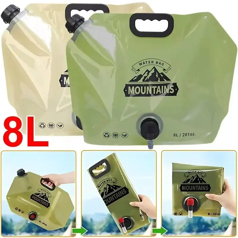 Avtoit | HydroPackx Water Carrying Bag | Foldable, Compact & With Spout | Ideal for Outdoor Activities