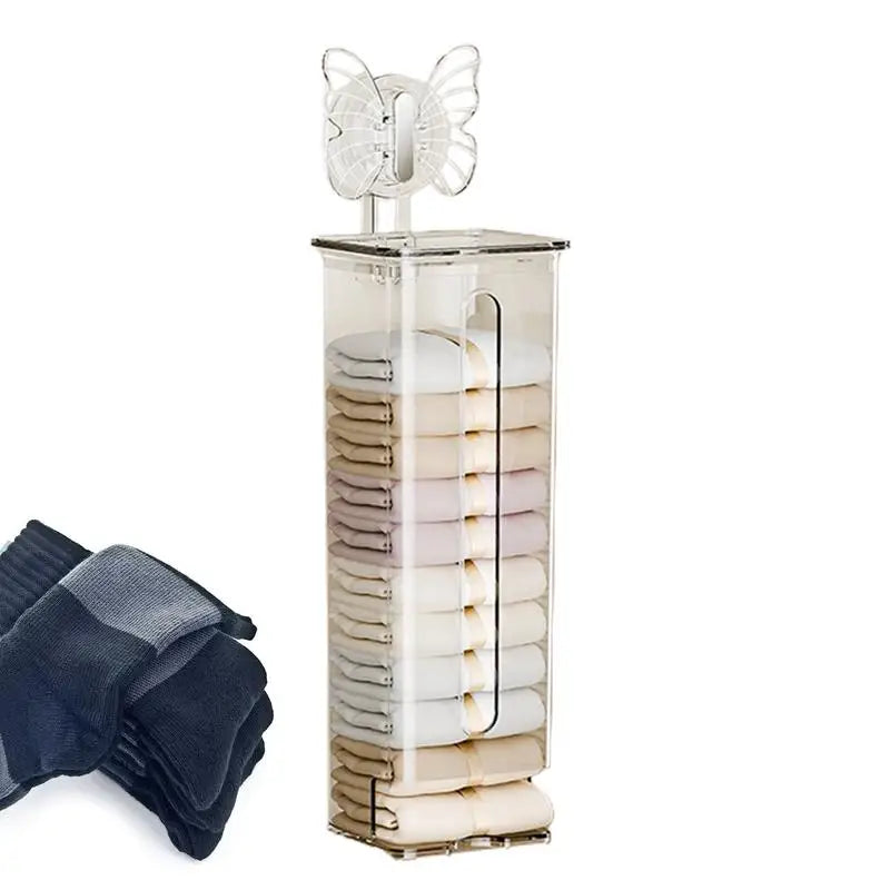 Avtoit | Transparent Multifunctional Wall-Mounted Sock Organizer
