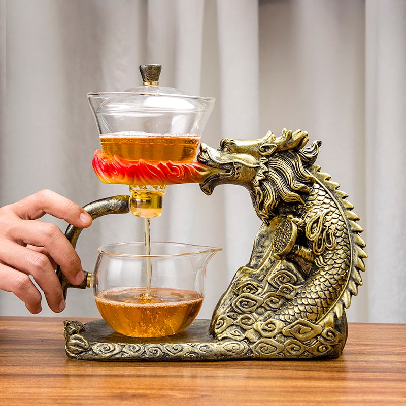 Avtoit | Mystic Golden Dragon Teapot
