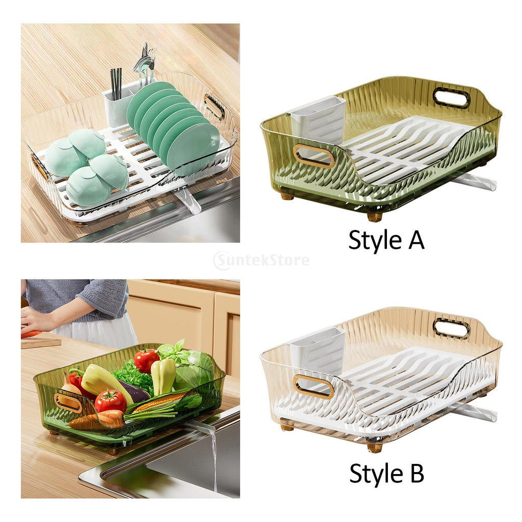 Avtoit | Kitchen Space Saving Dish Drainer Vegetable Basket