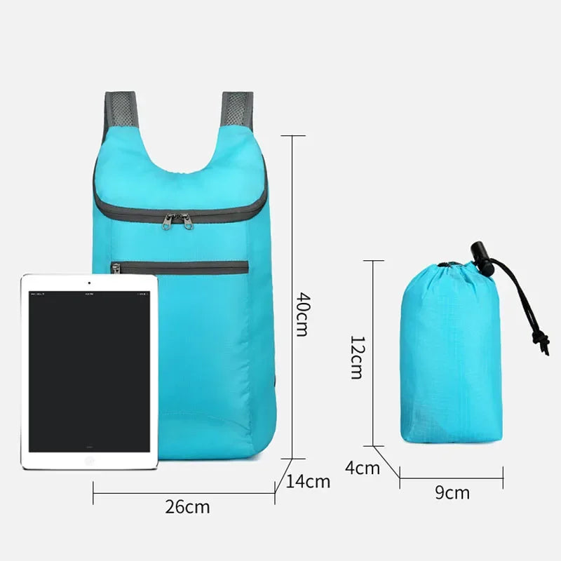 Avtoit | FlexTrail MiniPack | Foldable Backpack | 20L Volume | Ultra Lightweight & Water Resistant