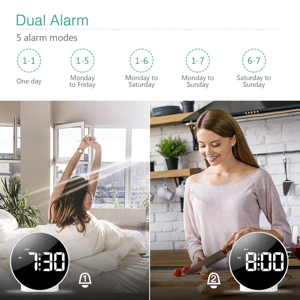 Avtoit | Light Source Digital Table Clock