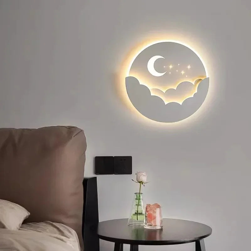 Avtoit | LED wall light with moon and stars