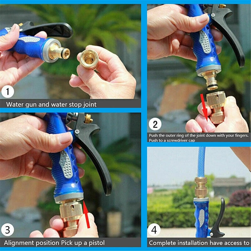 Avtoit | High Pressure Adjustable Hose Nozzle Water Gun