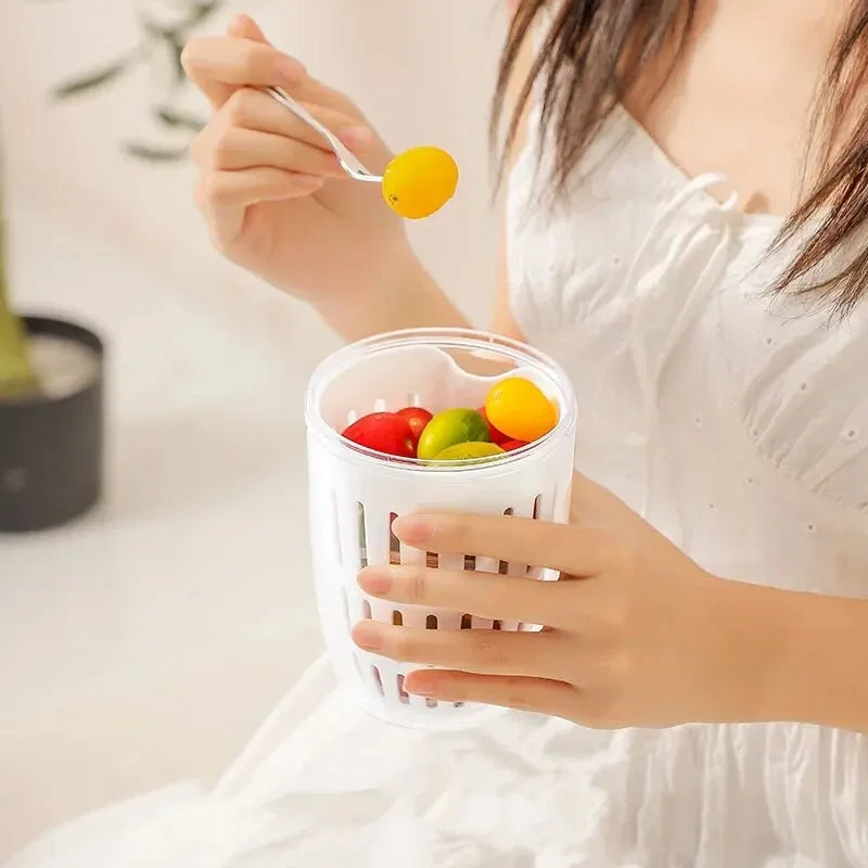 Avtoit | Long Lasting Portable Drain Fruit Cup