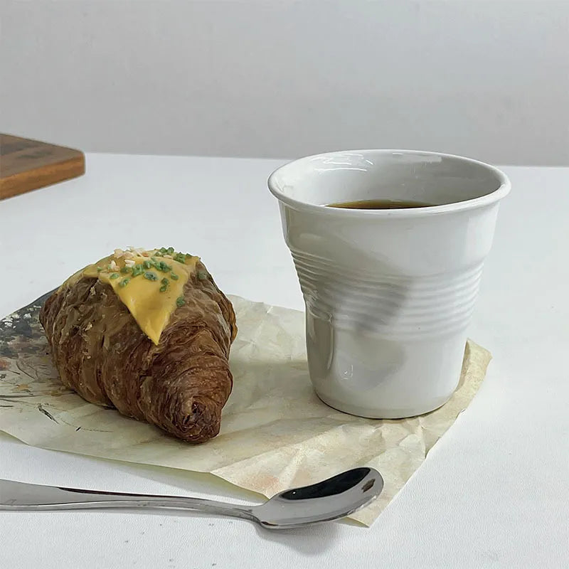 Avtoit | Realistic Ceramic Bent Creative Mug
