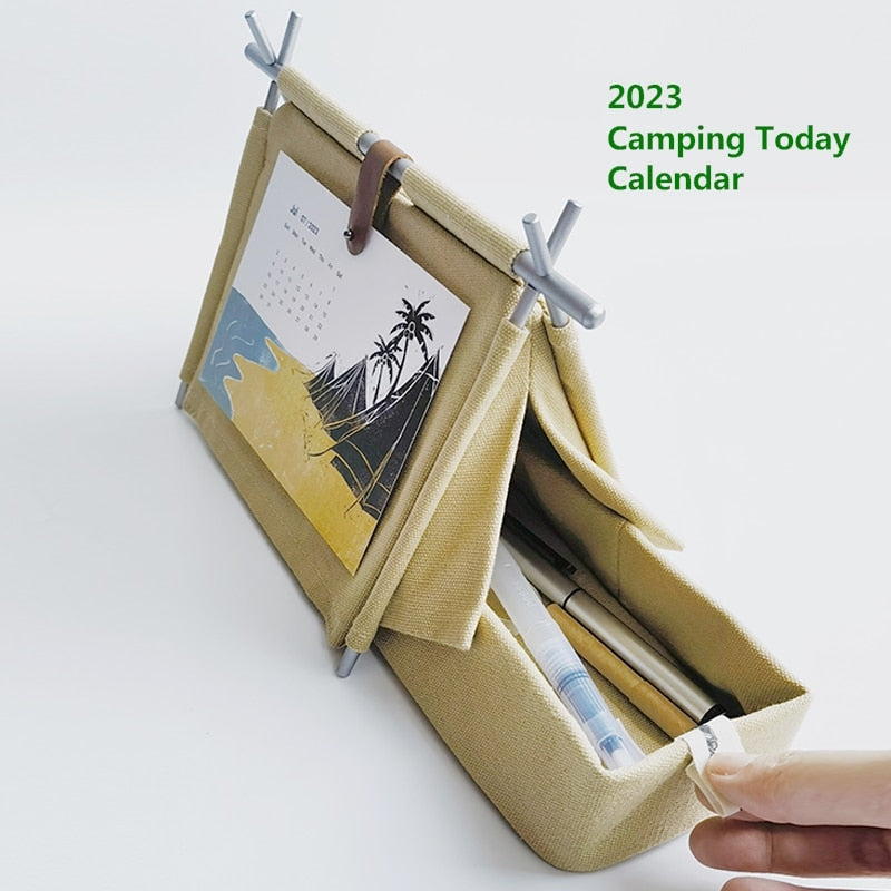 Avtoit | Camping Dreams Tent Desk Calendar