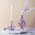Avtoit | Lilac Candle Holder made of Glass