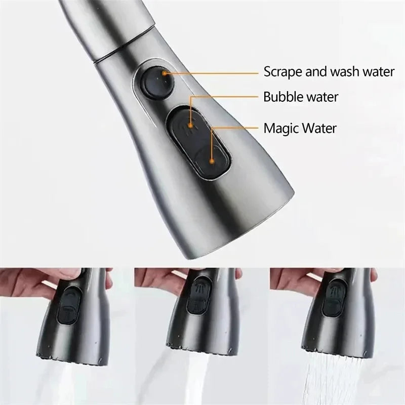 Avtoit | Kitchen faucet with pull-out spout – Brushed Nickel