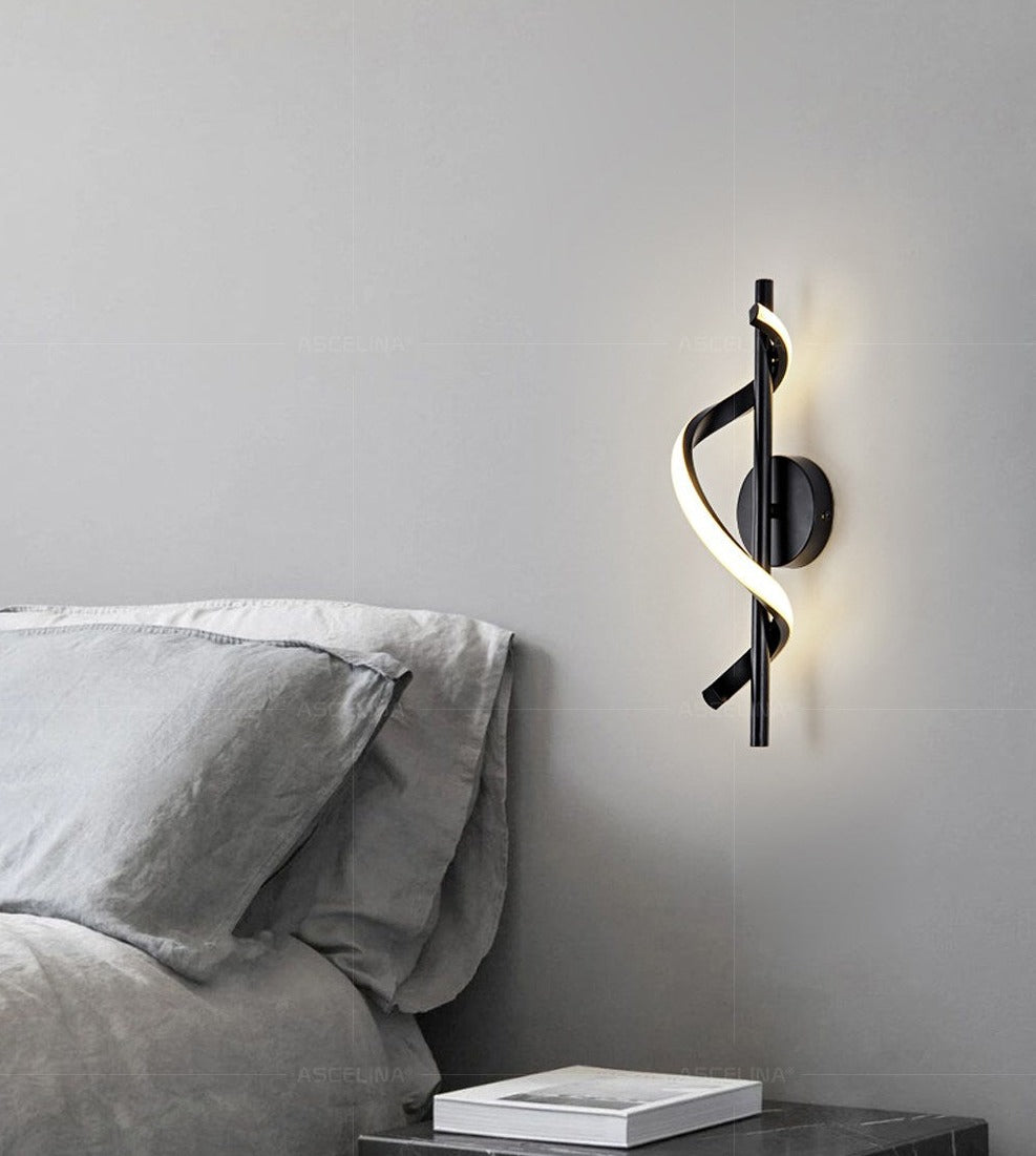 Avtoit | SpiralLume – Minimalist LED Wall Light with a Modern Edge