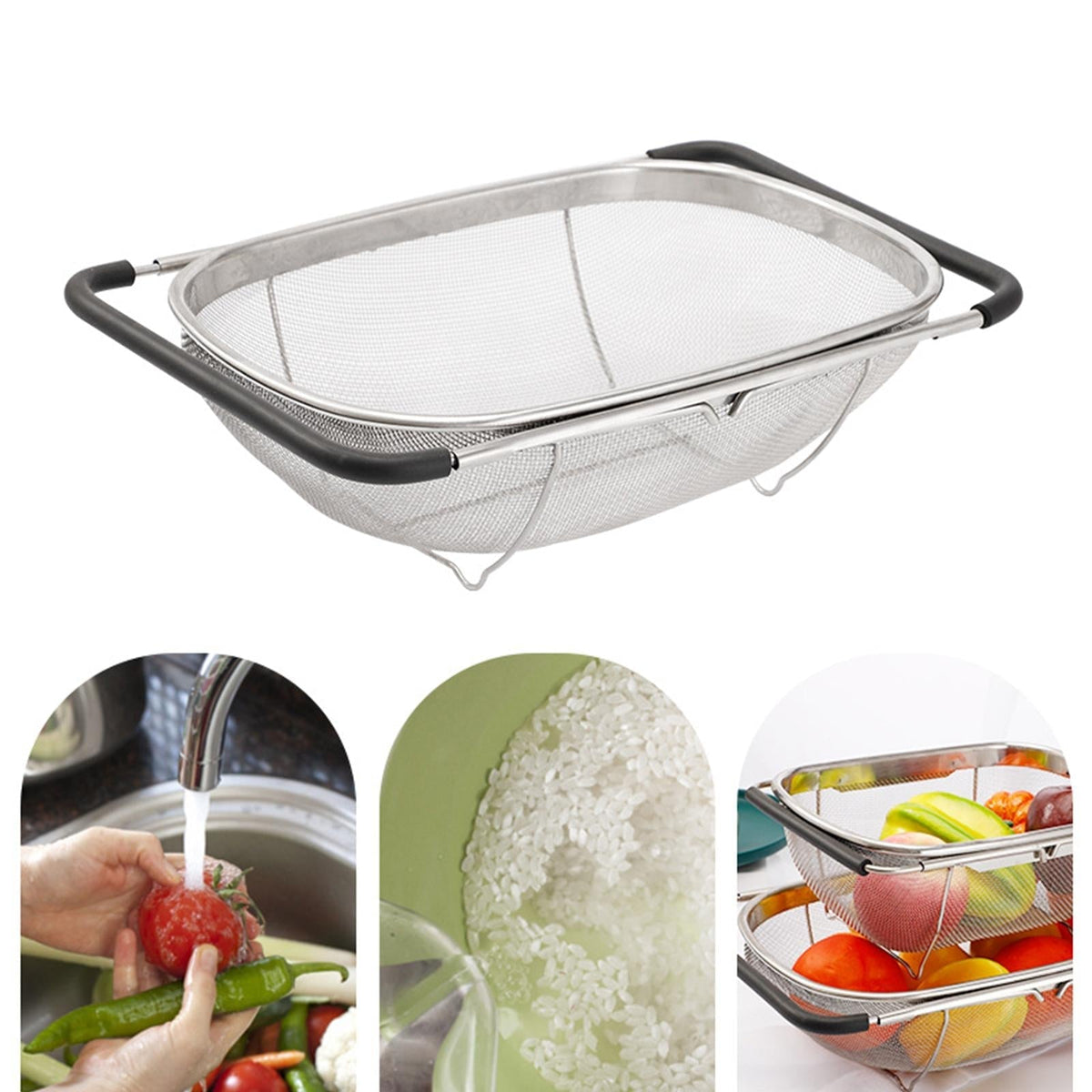 Avtoit | Over The Sink Telescopic Dish Rack