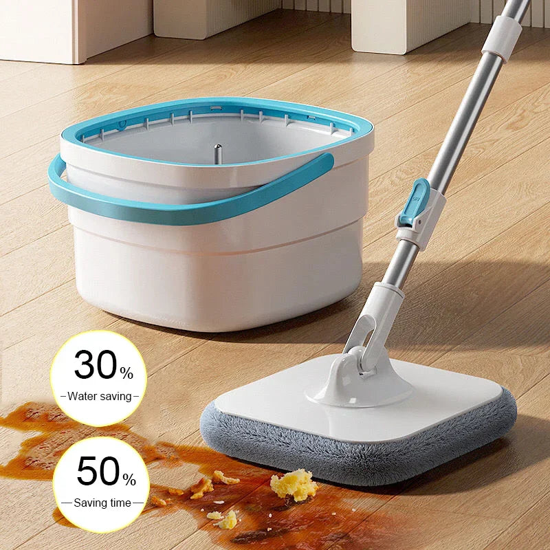 Avtoit | Cleanvora FlexSpin | Spinner Mop System | Hands-Free & Hygienic | 2.5L Bucket