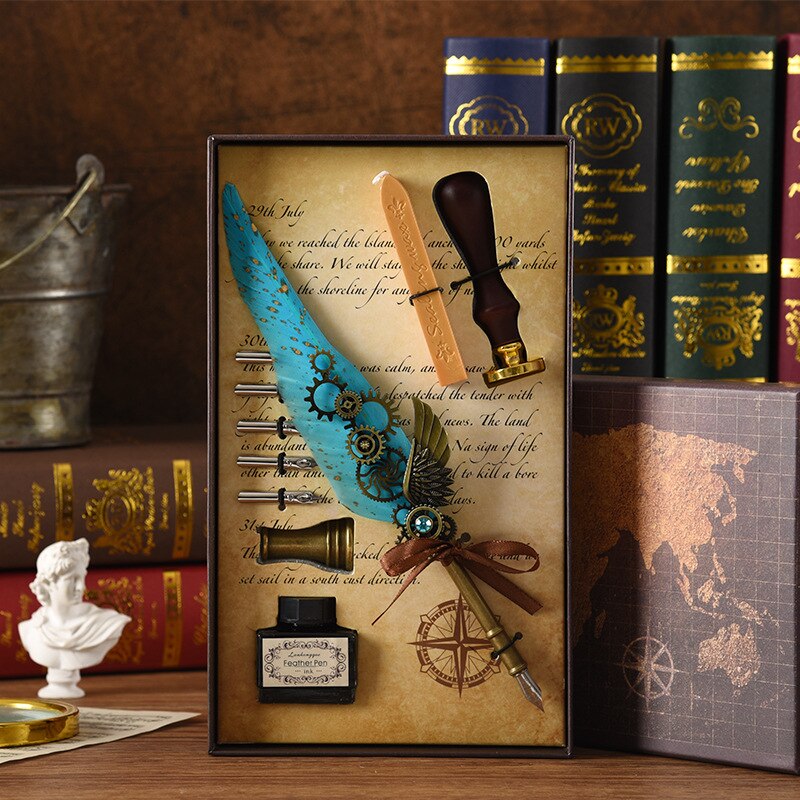 Avtoit | Phoenix Feather Mechanic Calligraphy Pen Set