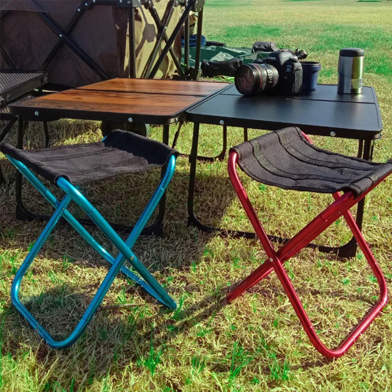 Avtoit | MobiloCamp Folding Stool | Ultralight & Collapsible | 262g | For Camping, Hiking & Festivals