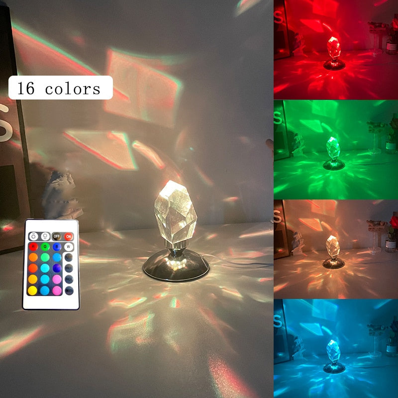 Avtoit | Luxury Crystal Stone Atmosphere Lamp