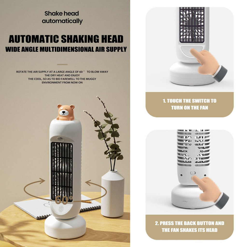 Avtoit | Mini Bear Air Cooler Humidifier Fan