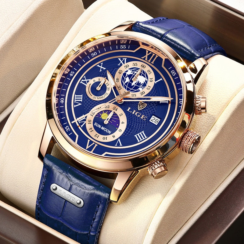 Avtoit | Classic Chronograph Men’s Watch | Stylish & Functional Luxury Wristwatch for Every Occasion