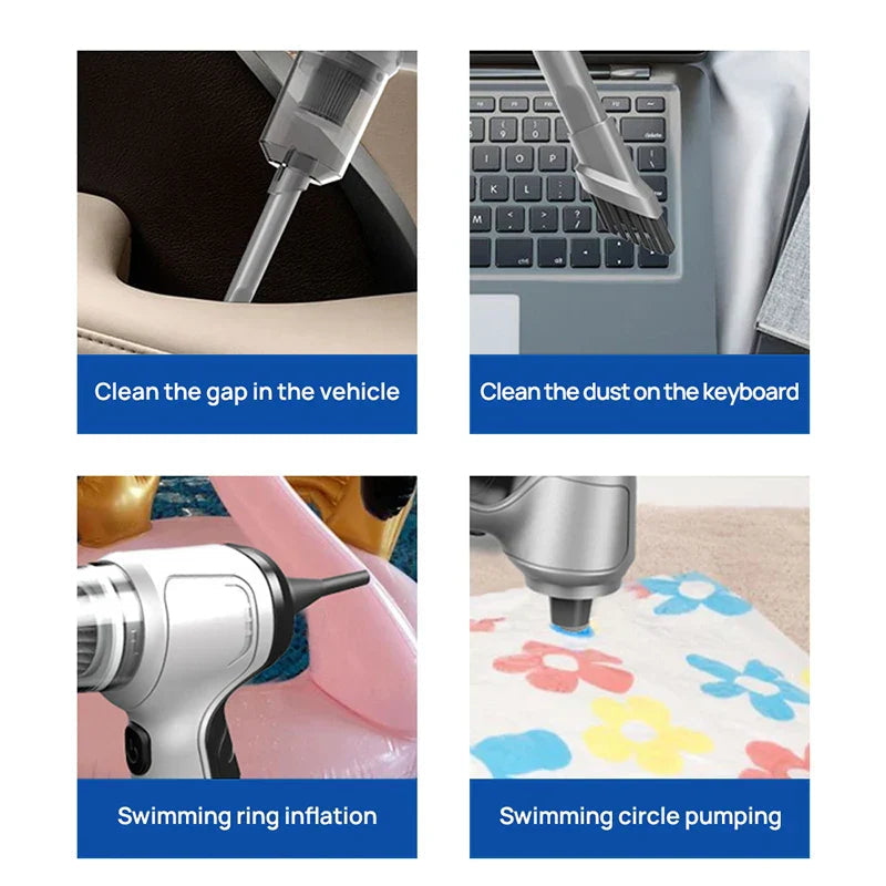 Avtoit | 3in1 Strong Suction Wireless Handheld Vacuum Cleaner