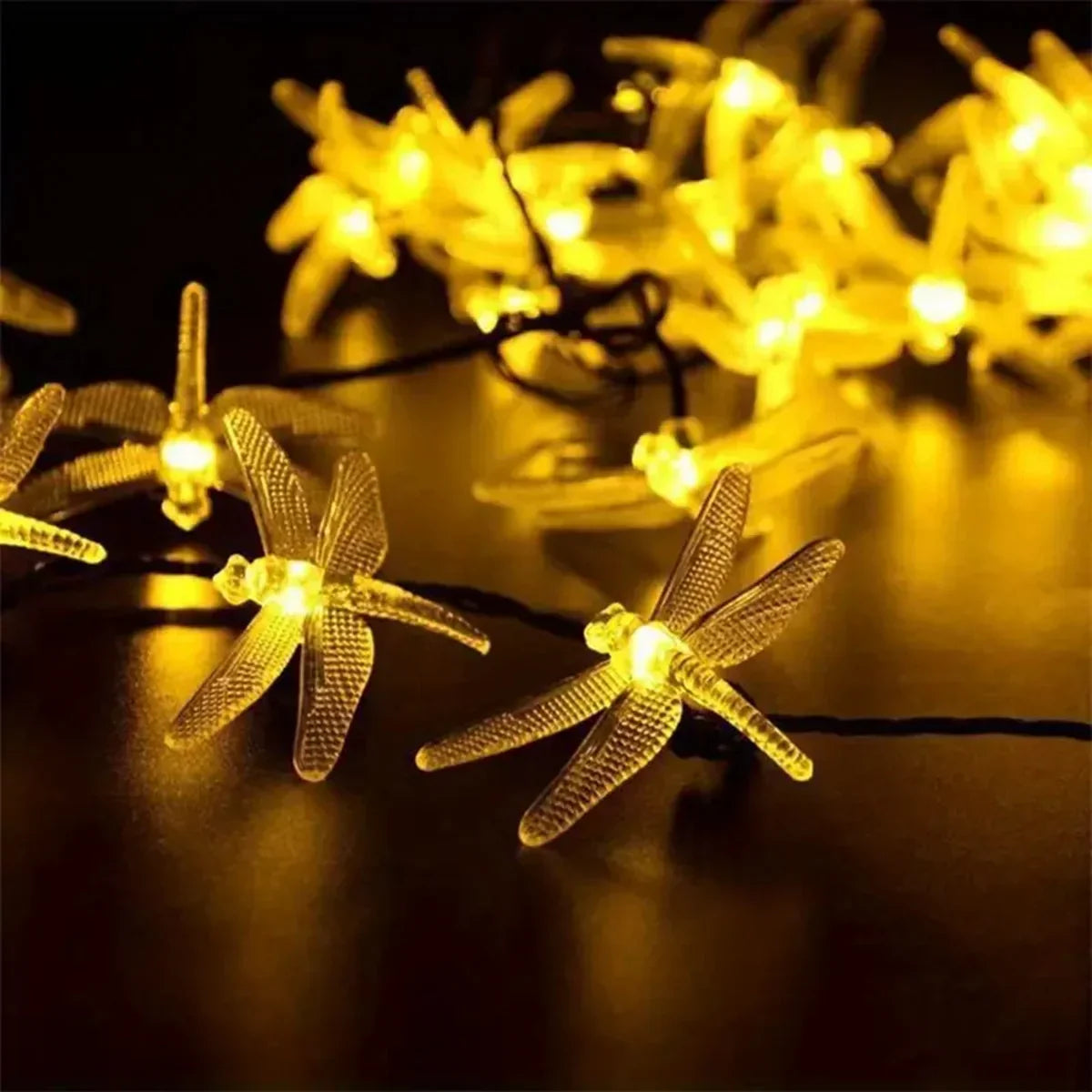 Avtoit | Solithia Dragonfly Light String | Solar | 8 Modes | IP65 Weatherproof | 5m 20 LEDs
